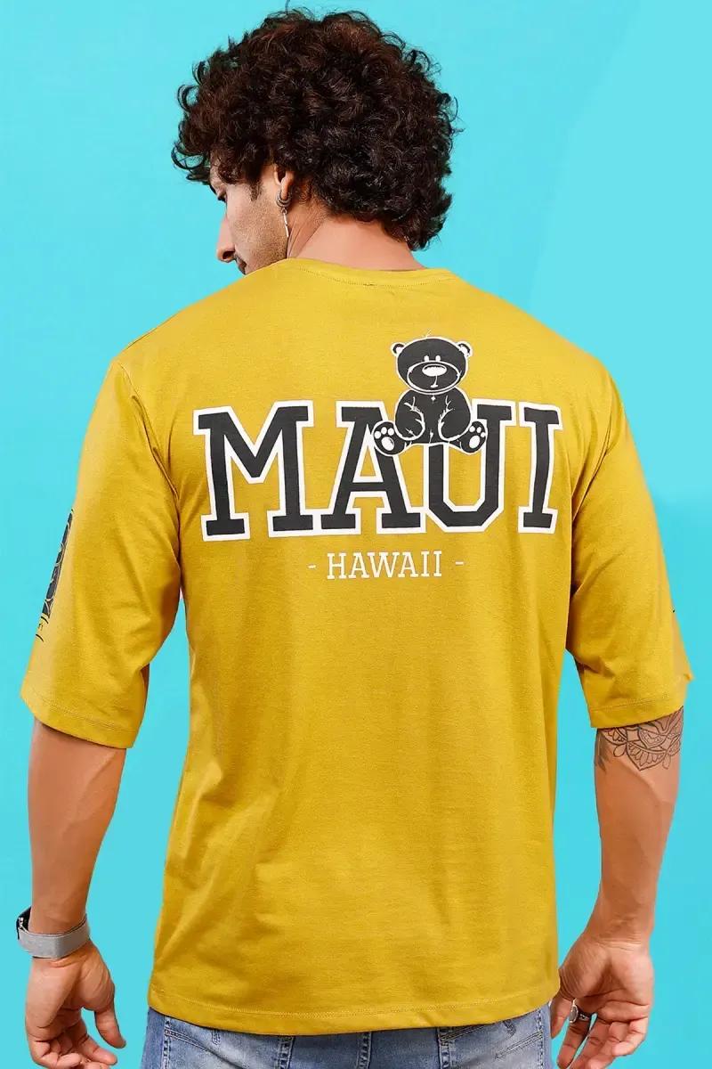 Men's Printed Drop Shoulder T-shirt - product media