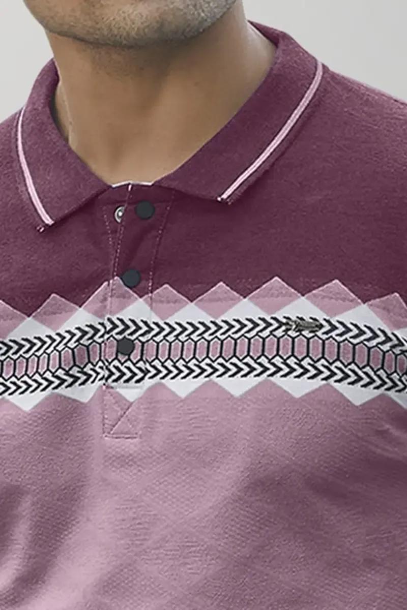 Printed Polo T-shirt for Mens - product media